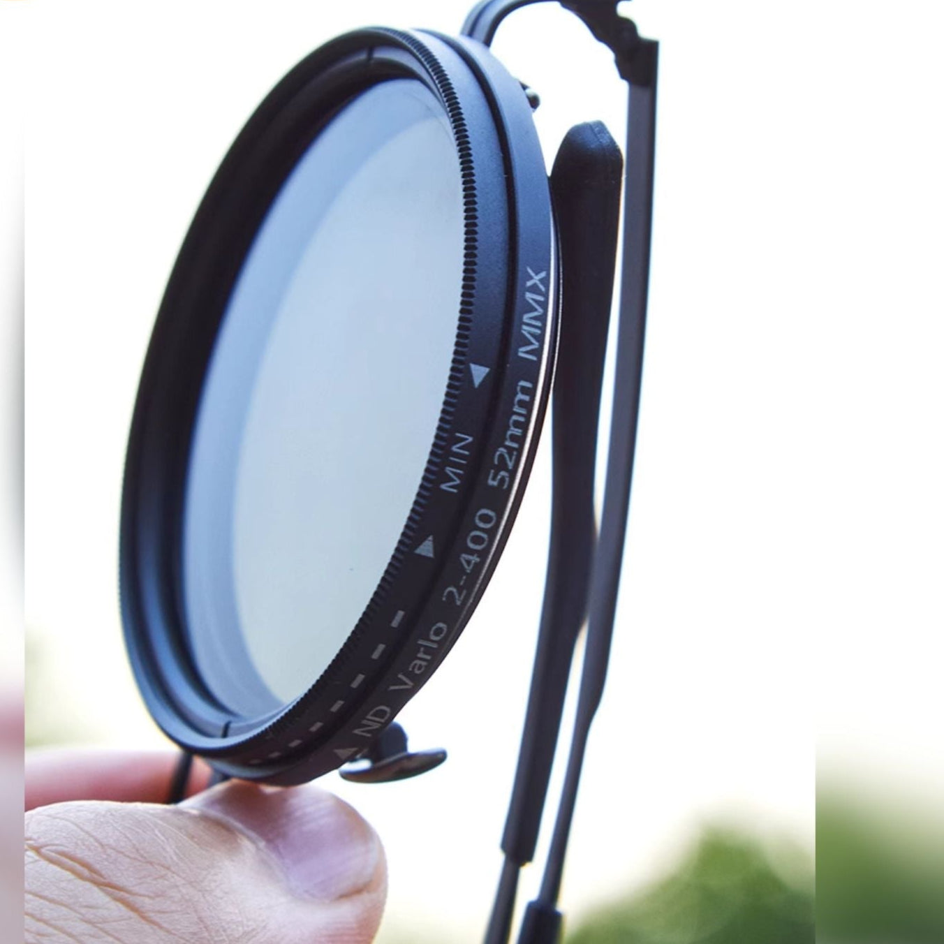 Unisexe - Lunettes de soleil rondes - Réduction de lumière réglable - Métal polarisé