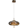 AstraGlow Suspension moderne | Lampe de chevet suspendue LED de luxe