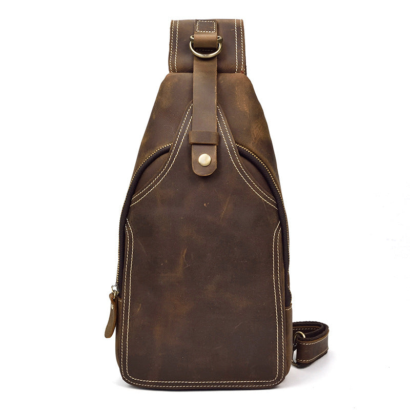 Timo | Sac à épaule d'aventure en cuir luxueux