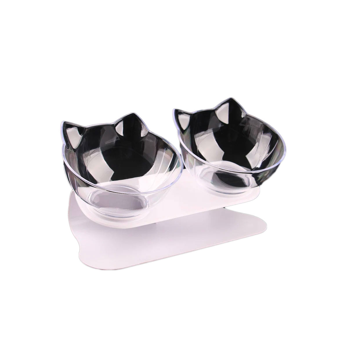 Station de nourriture surélevée pour chats - ErgoBowl