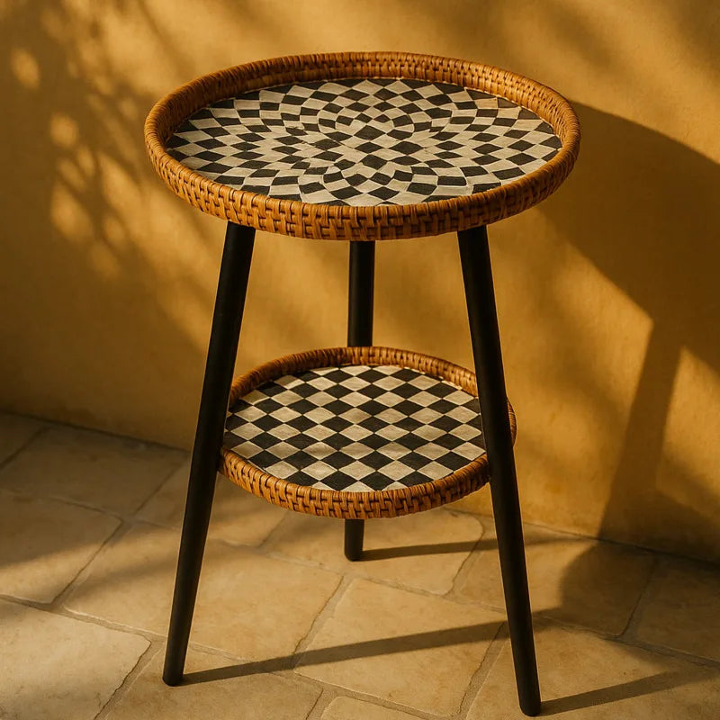 Table d'appoint Mozaïek – Fonctionnelle et Artistique