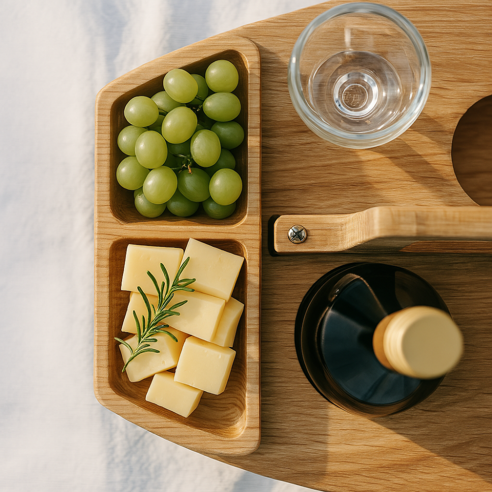 Table de pique-nique en bois portable – WineNest