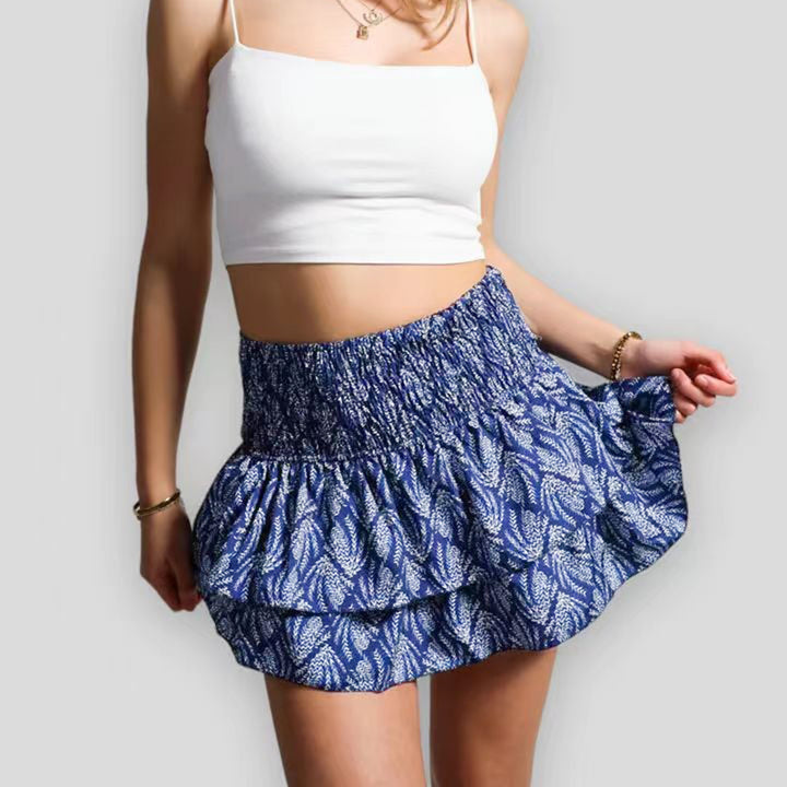 Lotus | Jupe d'été tendance avec imprimé