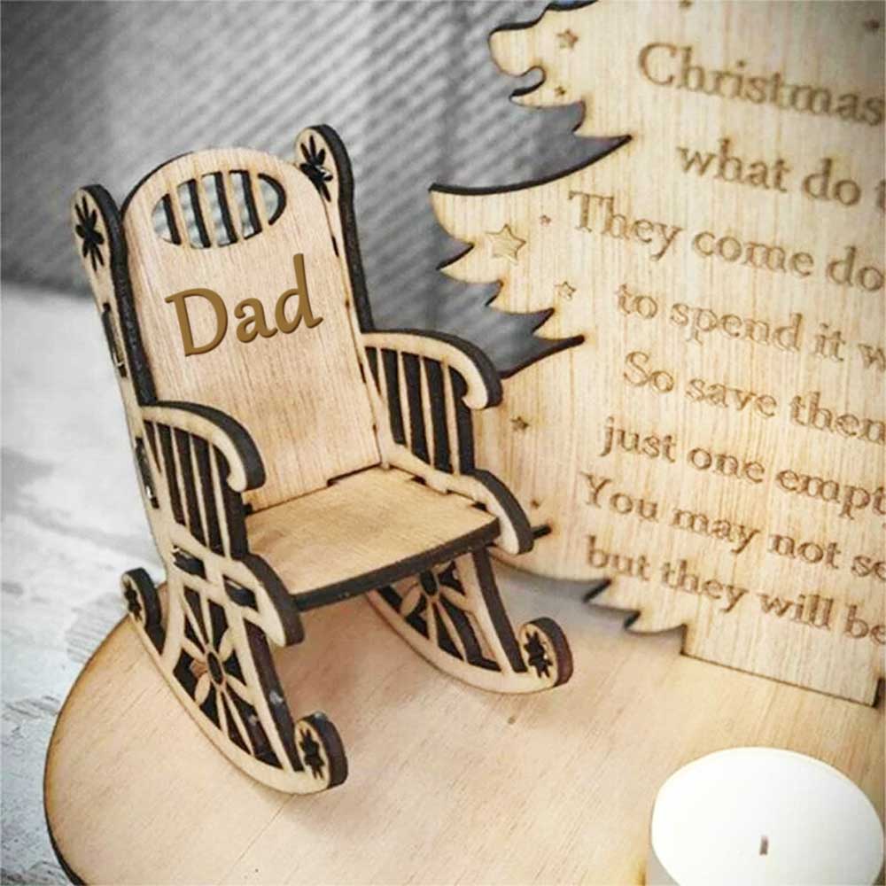 MemoryChair | Offrez à vos proches décédés une place de choix pour Noël