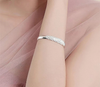 Bracelet en argent sterling avec charme paon
