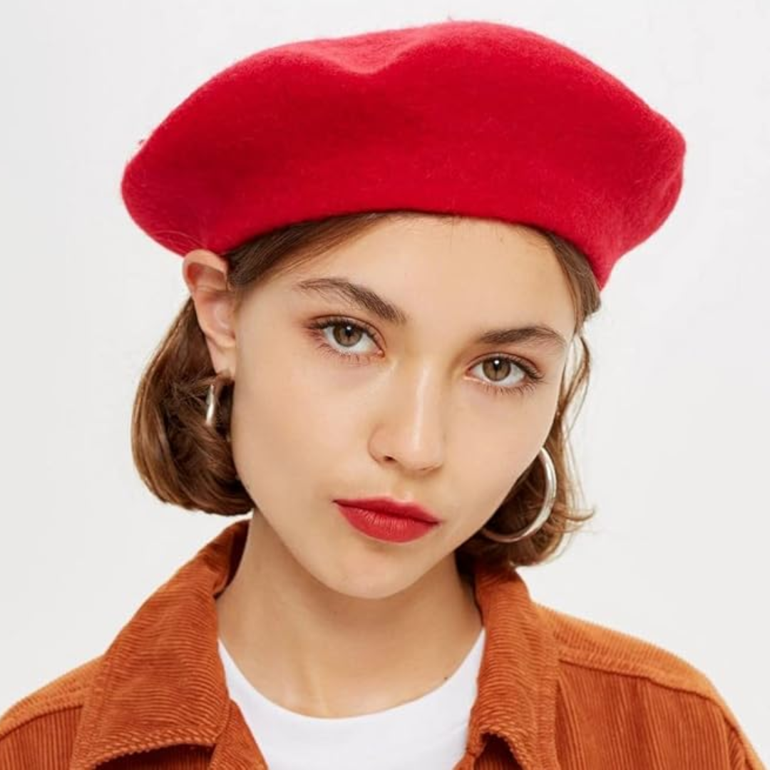 Béret en Laine Français Classique – Evelyne