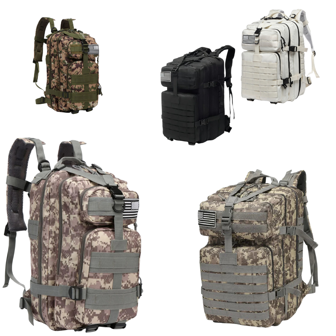 TrailPro Sac à Dos Tactique Commando 30L+ Sac à Dos pour Camping, Pêche & Chasse