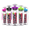 AquaLuxe Prestige Bouteille Infuseur de Fruits | Bouteille de 1000 ml sans BPA pour des infusions rafraîchissantes et saines