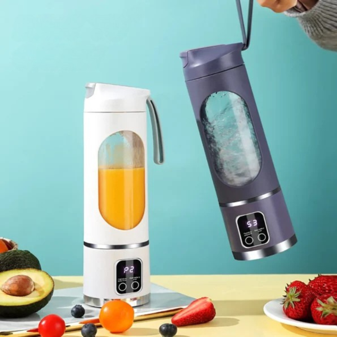 BlendLux Elite Mixeur à Jus | Fabricant de smoothies électrique portable avec recharge USB pour une fraîcheur à emporter