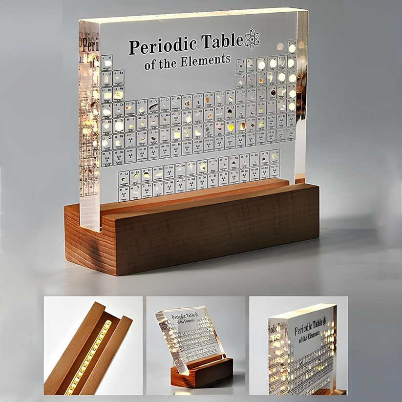 PeriodicElements | Découvrez la beauté du tableau périodique en 3D à couper le souffle