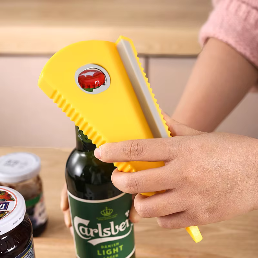 GripOpener | Plus de frustration avec les boîtes et les bouteilles difficiles à ouvrir