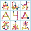 MagnaCraft Elite Magnetic Building Blocks Set | Jouets Montessori engageants pour le jeu créatif et l'apprentissage pour les garçons et les filles