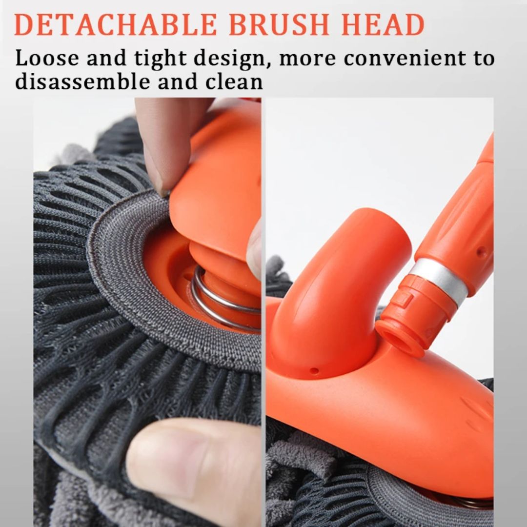 Brosse à voiture télescopique | Réglable & Télescopique | Multifonctionnelle pour voitures & maison