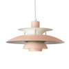 Suspension LED en fer moderne colorée - ColorLuxe