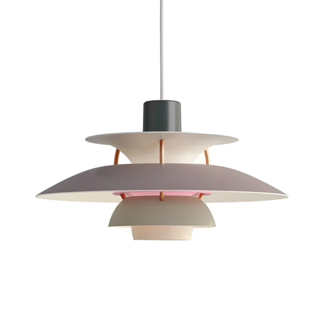 Suspension LED en fer moderne colorée - ColorLuxe