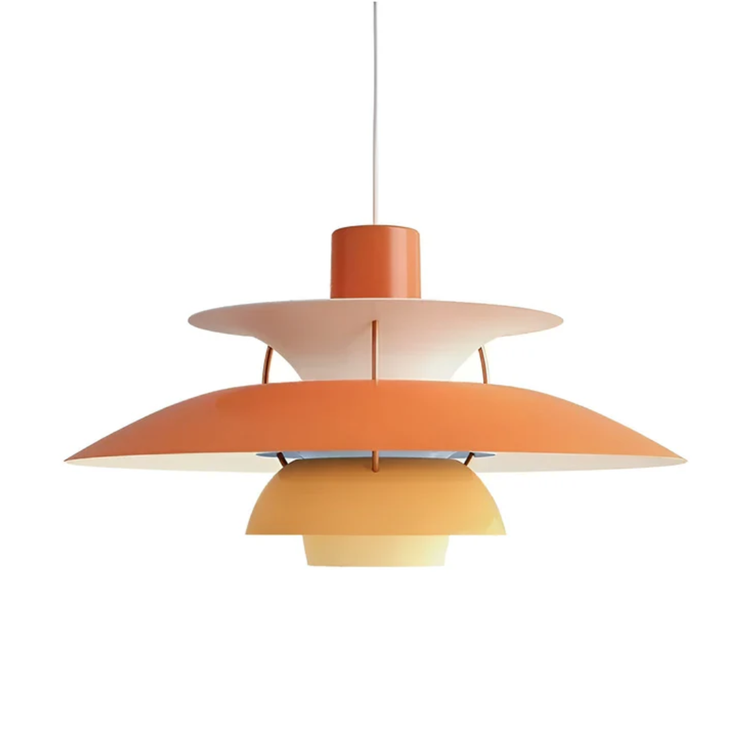 Suspension LED en fer moderne colorée - ColorLuxe