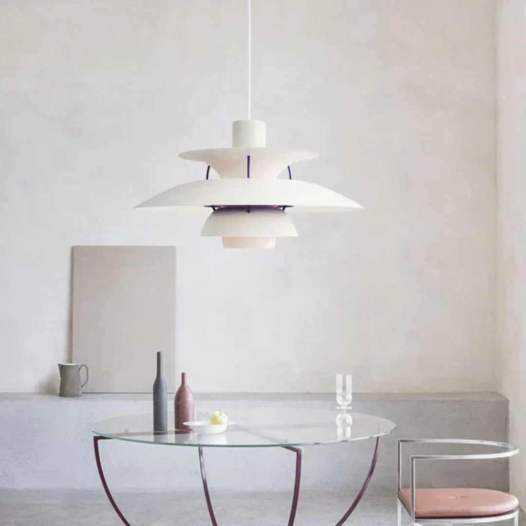 Suspension LED en fer moderne colorée - ColorLuxe