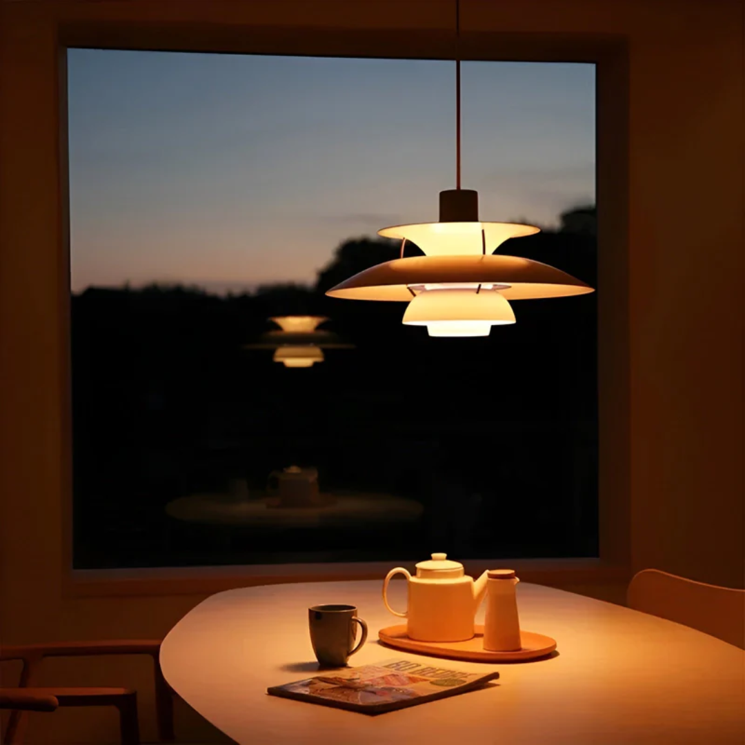 Suspension LED en fer moderne colorée - ColorLuxe