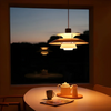 Suspension LED en fer moderne colorée - ColorLuxe