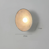 Applique murale japonaise Wabi-Sabi - ZenGlow Disc