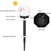 3 pièces Éclairage de jardin solaire LED étanche - SunLuxe Orbs