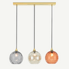 Suspension moderne en cluster avec 3 lampes - Cascade