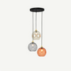 Suspension moderne en cluster avec 3 lampes - Cascade