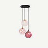 Suspension moderne en cluster avec 3 lampes - Cascade