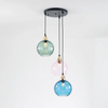 Suspension moderne en cluster avec 3 lampes - Cascade