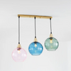 Suspension moderne en cluster avec 3 lampes - Cascade
