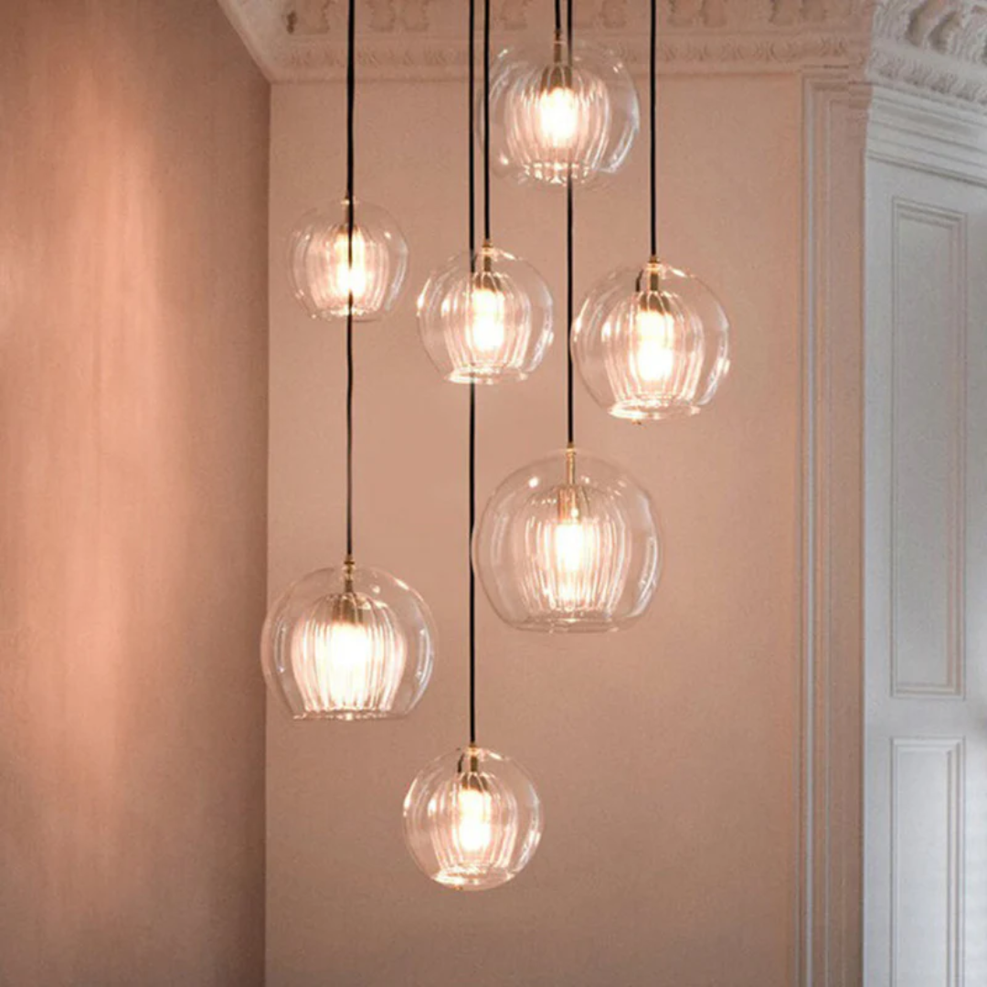 Suspension LED moderne en forme de sphère - Aurora Sphere