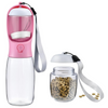 Bouteille d'eau portable pour chien & Conteneur de nourriture