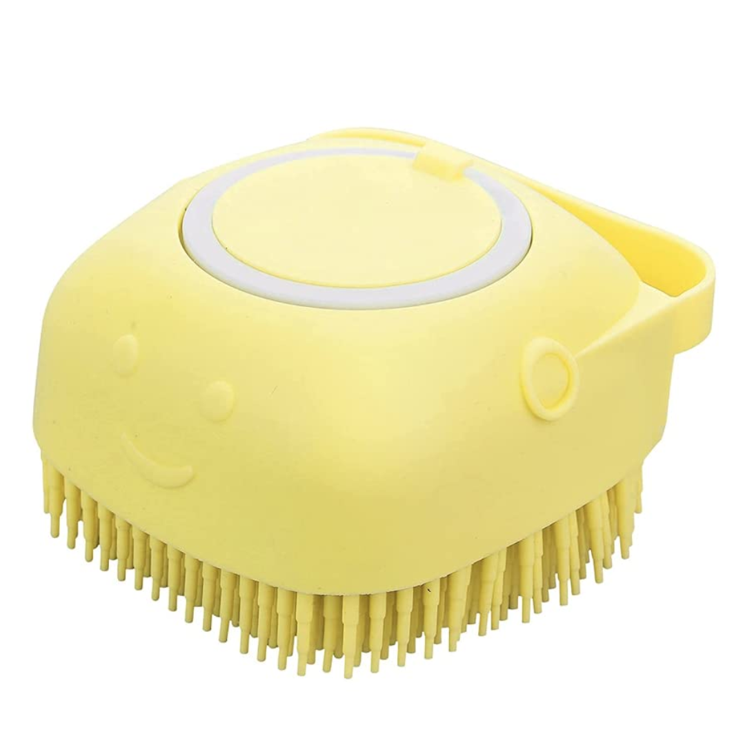 Brosse douce pour le bain et le toilettage des animaux de compagnie