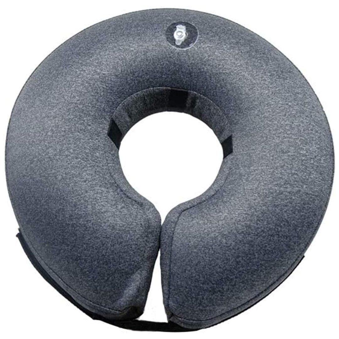 Collier de chien gonflable protecteur - Anneau de récupération doux et confortable