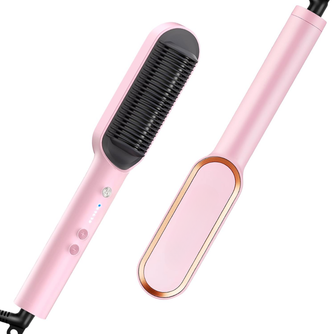 Brosse Coiffante – 5 Réglages de Chaleur, Chauffage Rapide