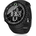 Montre numérique de sport pour hommes Henry étanche – Résistante aux chocs, tactique et éclairage LED pour les activités en extérieur