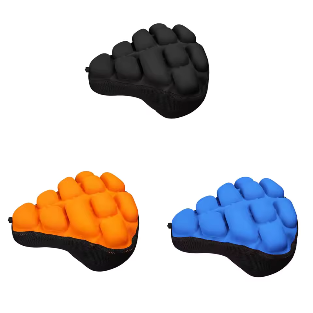 LuxRide Luxe Coussin de Selle de Vélo Gonflable | Confort ultime et soutien pour de longues balades