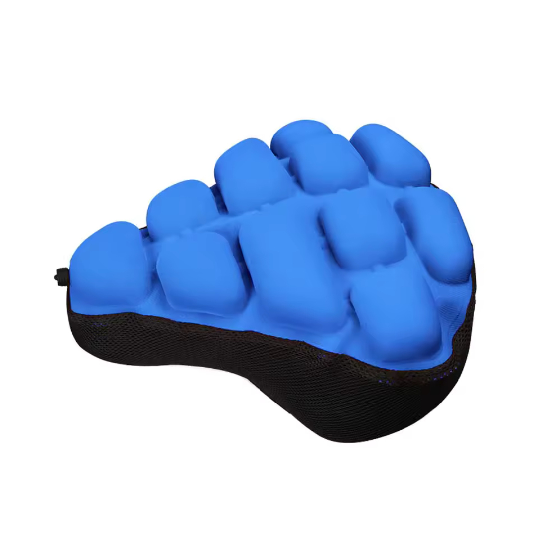 LuxRide Luxe Coussin de Selle de Vélo Gonflable | Confort ultime et soutien pour de longues balades