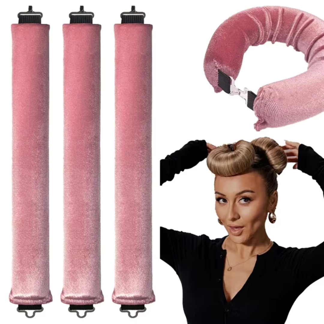 VelvetCurl | Nos bigoudis sans chaleur sont conçus pour vous donner de superbes boucles pendant la nuit