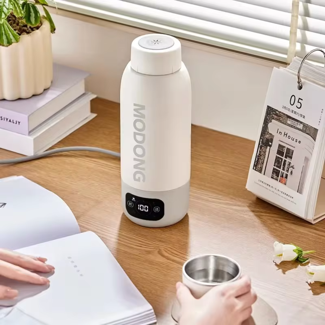 HeatSip | Cette bouteille d'eau intelligente est indispensable aux amateurs de boissons chaudes