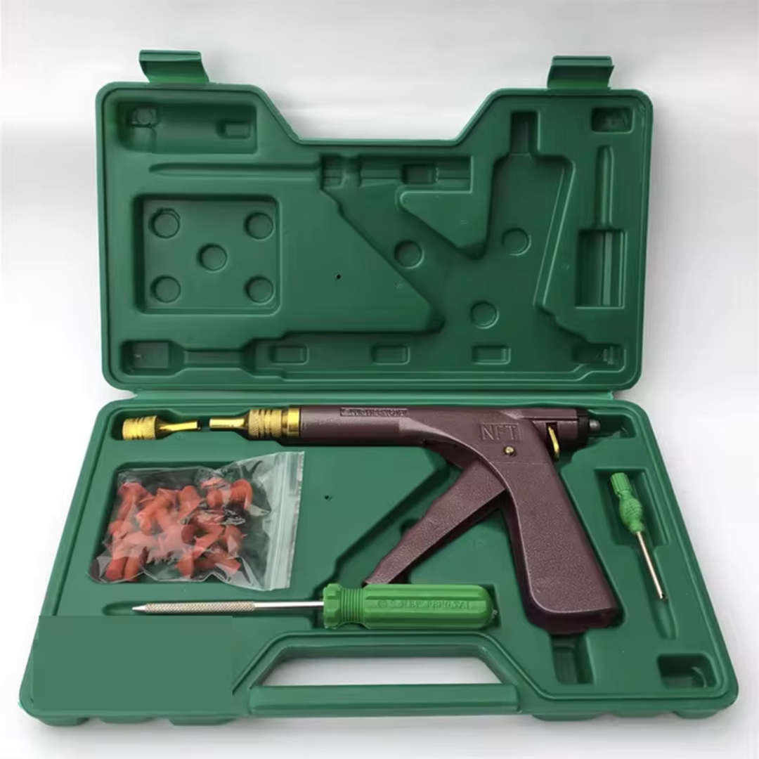 TireMaster | La solution portable pour des réparations rapides des pneus | + Boîte de rangement