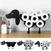Support de rouleau de papier toilette animal - Amusant et pratique pour votre salle de bain