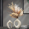 ScandiLux Vase en Céramique Luxe | Vase élégante pour une ambiance scandinave moderne