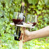 Table à vin pliable | Table à vin pliable en bois pour la plage, l'herbe et les pique-niques en plein air