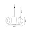 Suspension Verona - Lampe à suspendre moderne industrielle pour îlot de cuisine et salle à manger