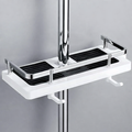 Ajustable | Sans perçage | Acier inoxydable résistant à la rouille | ShowerFlex