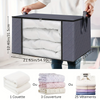 Bacs de rangement en tissu Luxe OpulentHaven | Bacs spacieux et pliables pour une organisation élégante de la maison et tranquillité