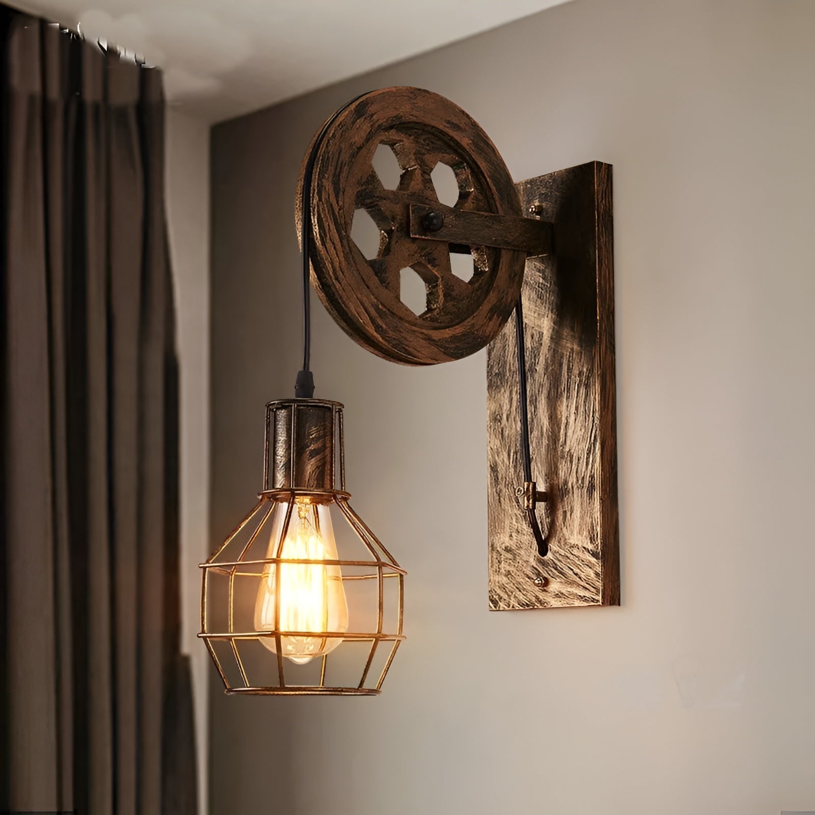 Applique LED vintage | Un éclairage d'ambiance parfait au design moderne