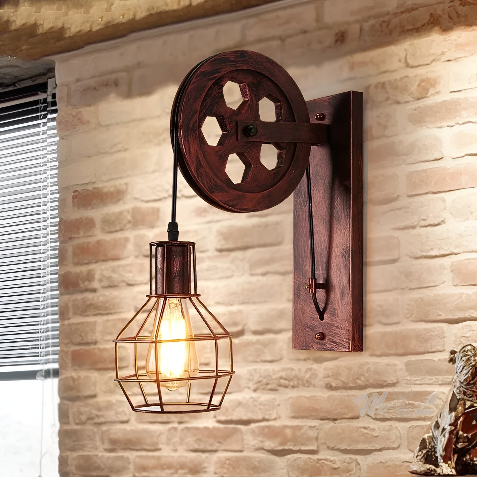 Applique LED vintage | Un éclairage d'ambiance parfait au design moderne