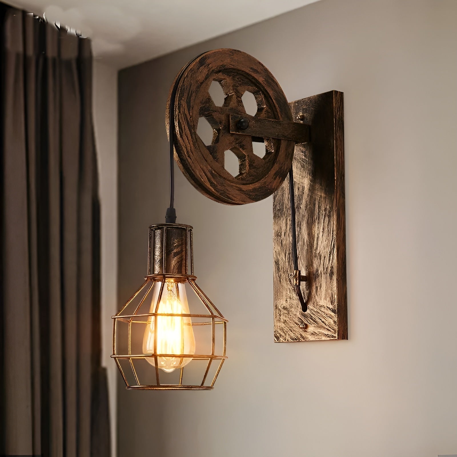 Applique LED vintage | Un éclairage d'ambiance parfait au design moderne